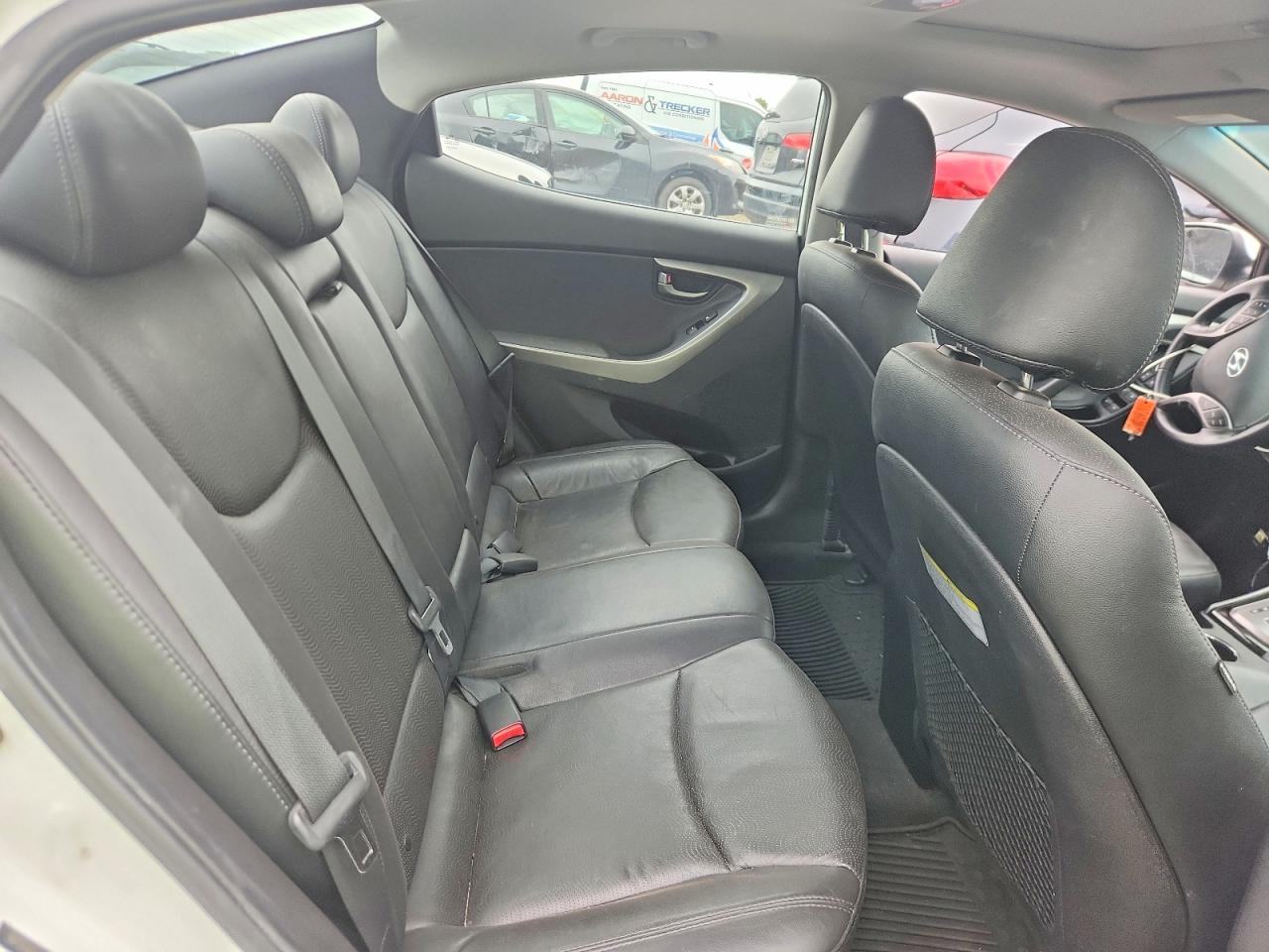 2013 Hyundai Elantra Limited White vin: 5NPDH4AE0DH244686