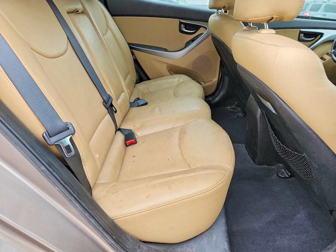 2013 Hyundai Elantra Limited Tan vin: 5NPDH4AE0DH244719