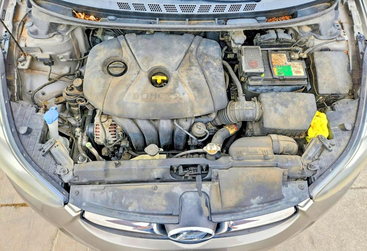 2013 Hyundai Elantra Limited Tan vin: 5NPDH4AE0DH244719