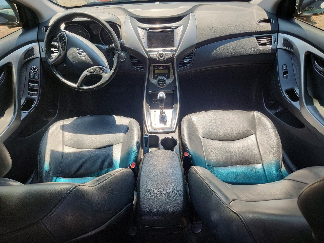 2013 Hyundai Elantra Limited Black vin: 5NPDH4AE0DH254022