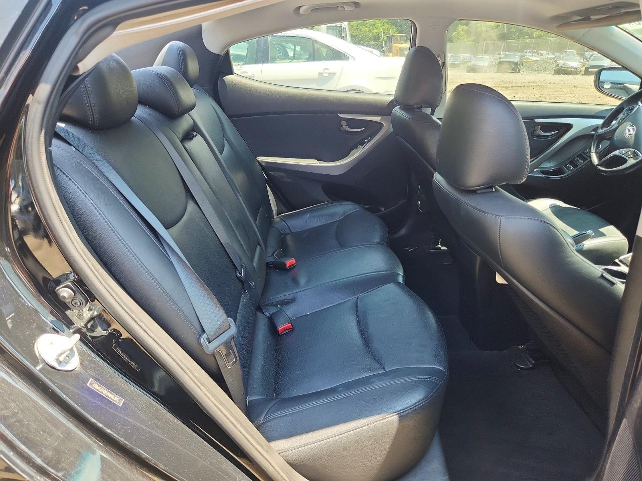 2013 Hyundai Elantra Limited Black vin: 5NPDH4AE0DH254022