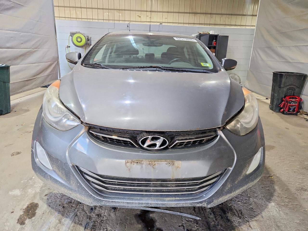 2013 Hyundai Elantra Limited Gray vin: 5NPDH4AE0DH269703