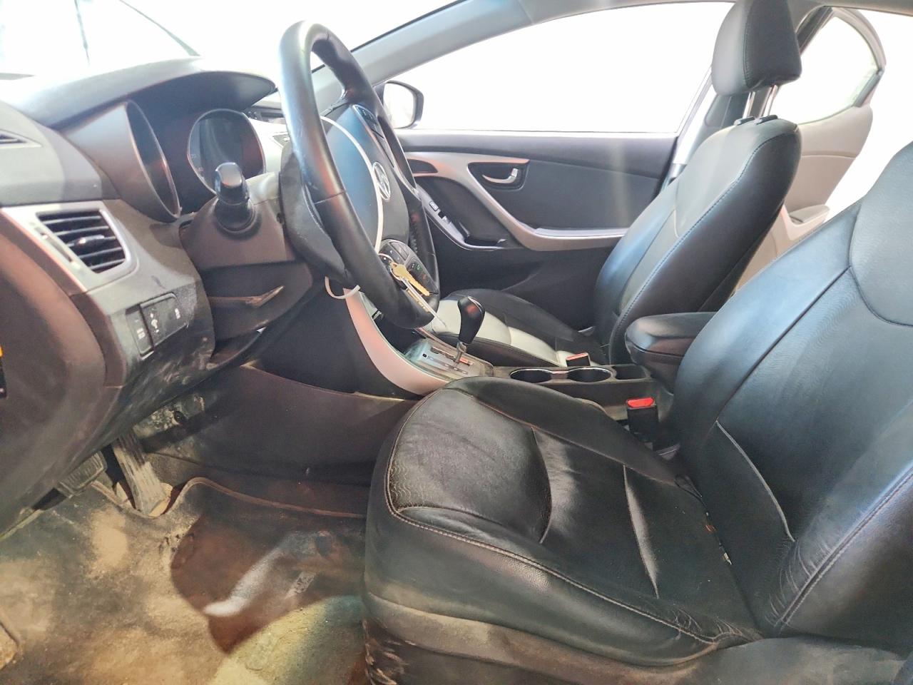 2013 Hyundai Elantra Limited Gray vin: 5NPDH4AE0DH269703