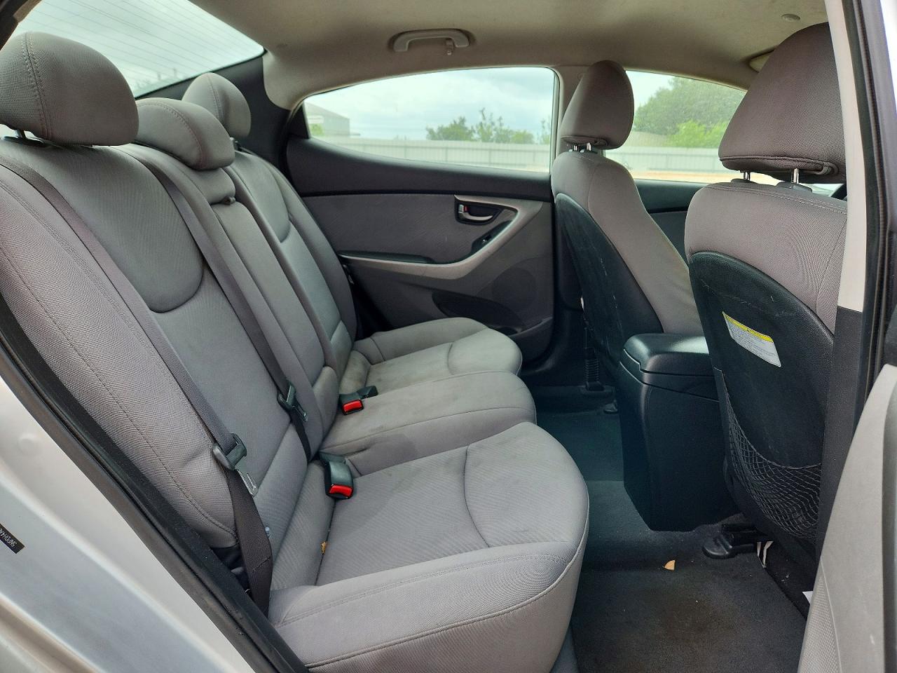 2013 Hyundai Elantra Gls Gray vin: 5NPDH4AE0DH272343