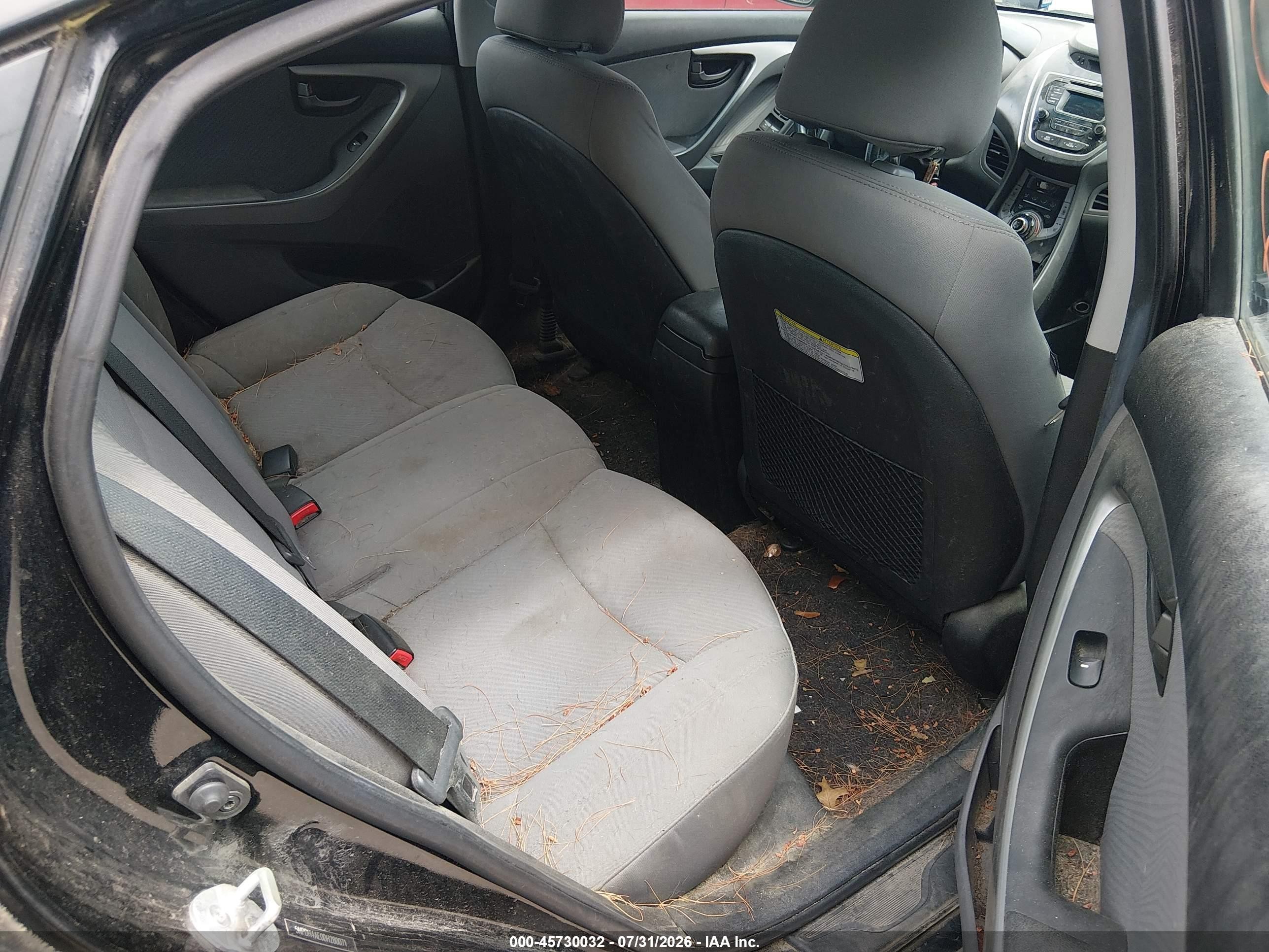 2013 Hyundai Elantra Gls Черный vin: 5NPDH4AE0DH280071