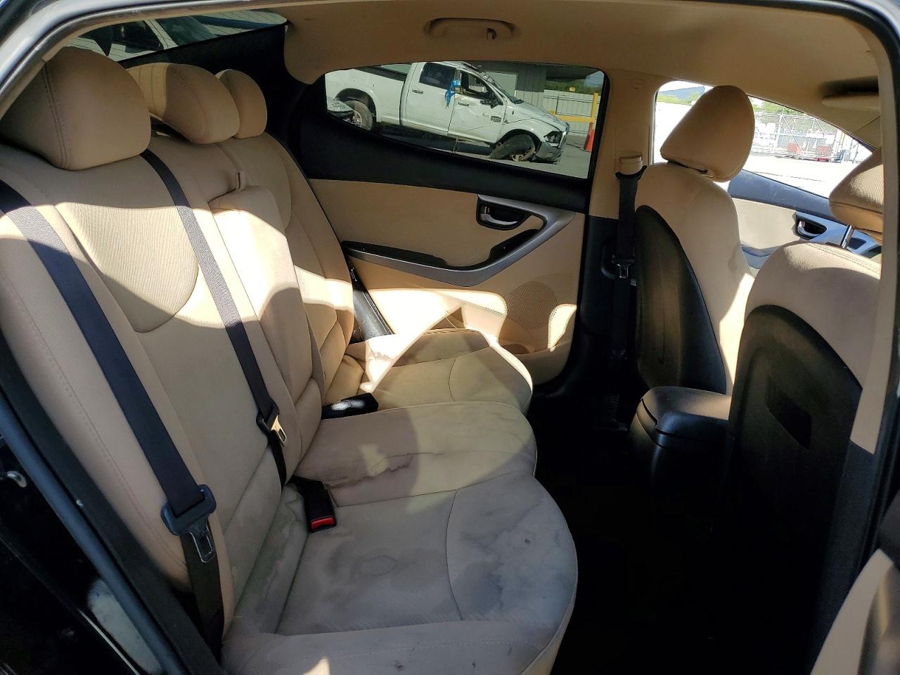 2013 Hyundai Elantra Gls Black vin: 5NPDH4AE0DH283987