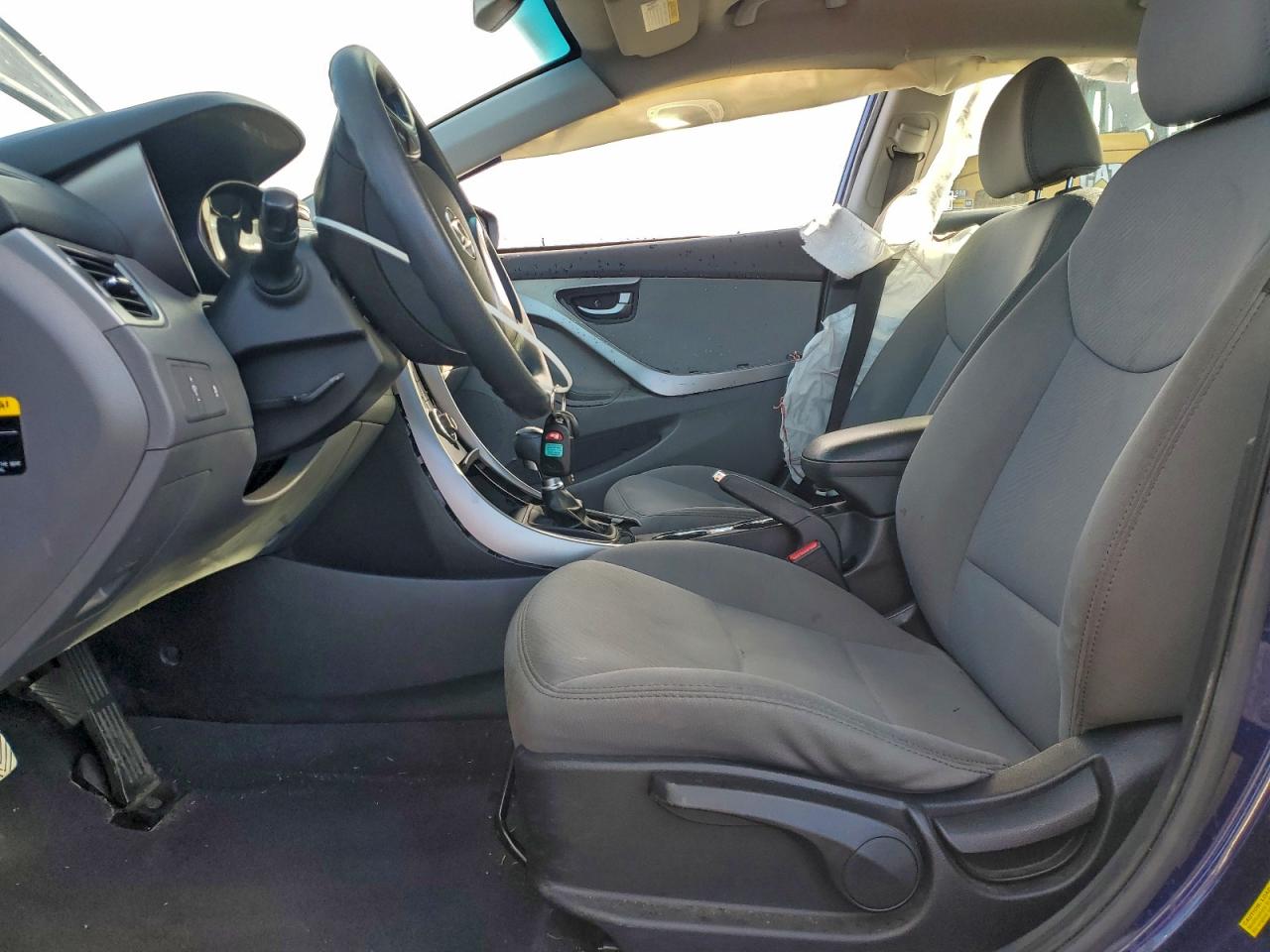 2013 Hyundai Elantra Gls Blue vin: 5NPDH4AE0DH294570