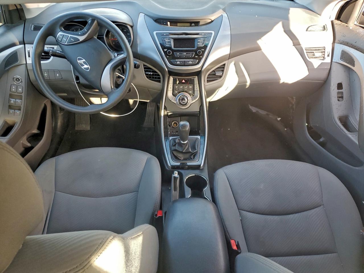 2013 Hyundai Elantra Gls Blue vin: 5NPDH4AE0DH294570