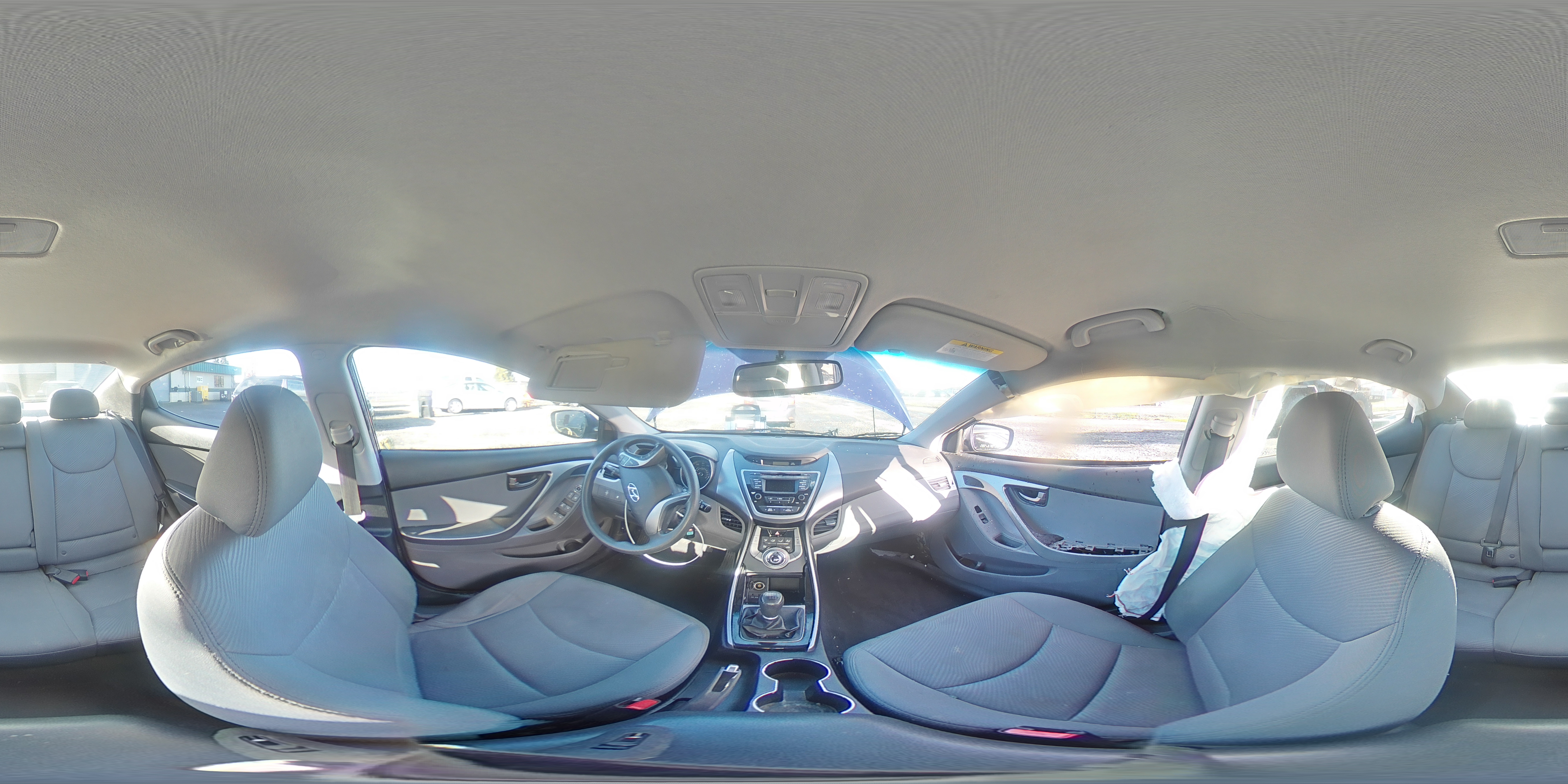 2013 Hyundai Elantra Gls Blue vin: 5NPDH4AE0DH294570