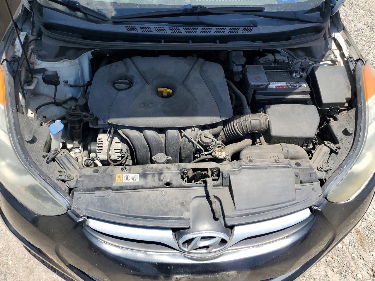 2013 Hyundai Elantra Black vin: 5NPDH4AE0DH295556