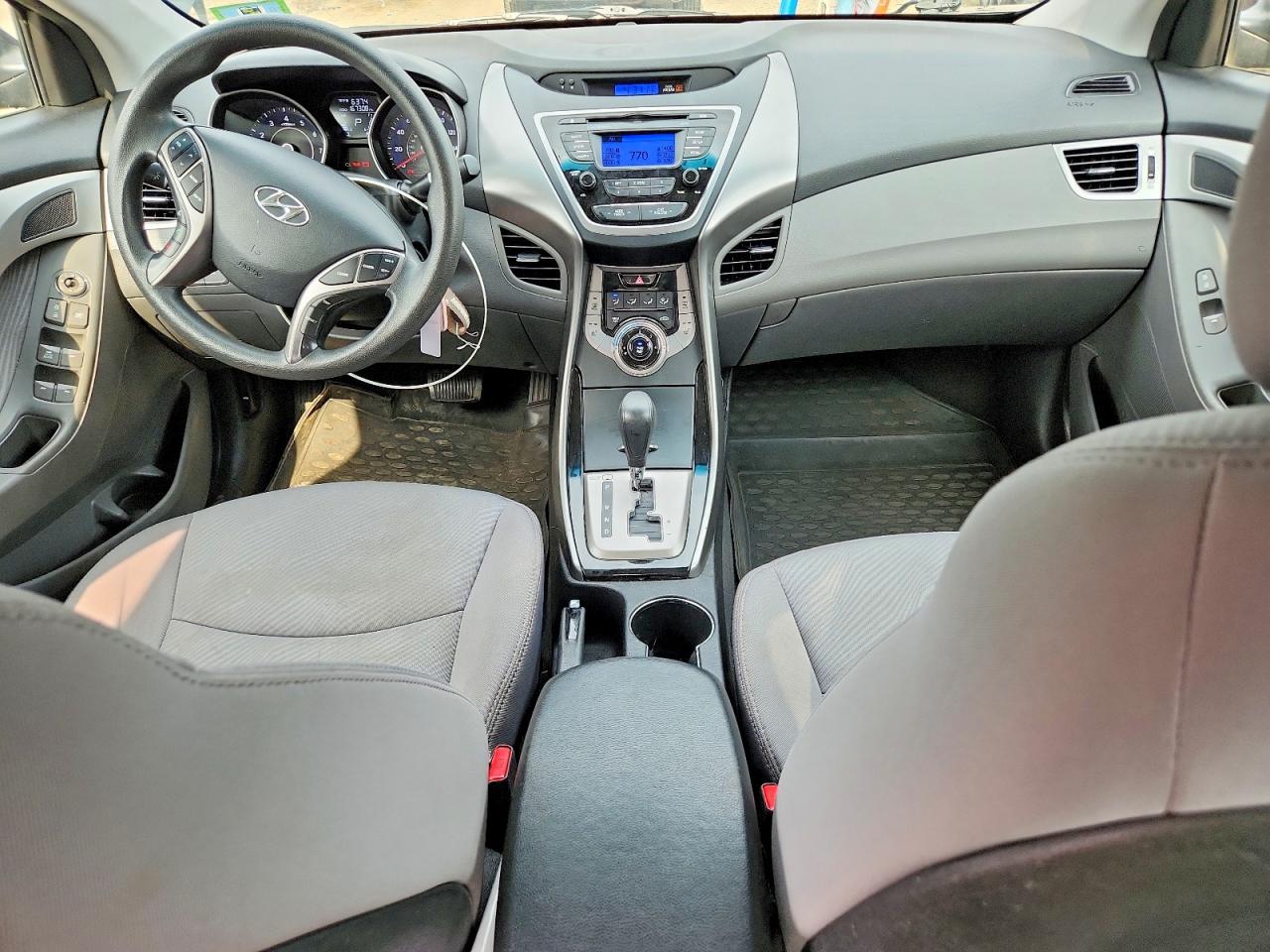 2013 Hyundai Elantra Gls Black vin: 5NPDH4AE0DH301999