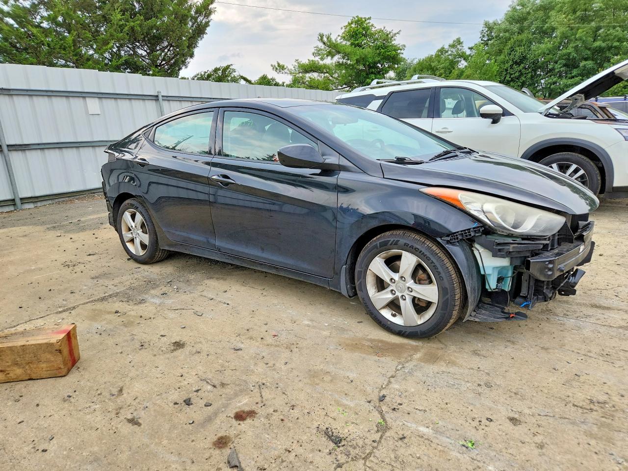 2013 Hyundai Elantra Gls Black vin: 5NPDH4AE0DH301999