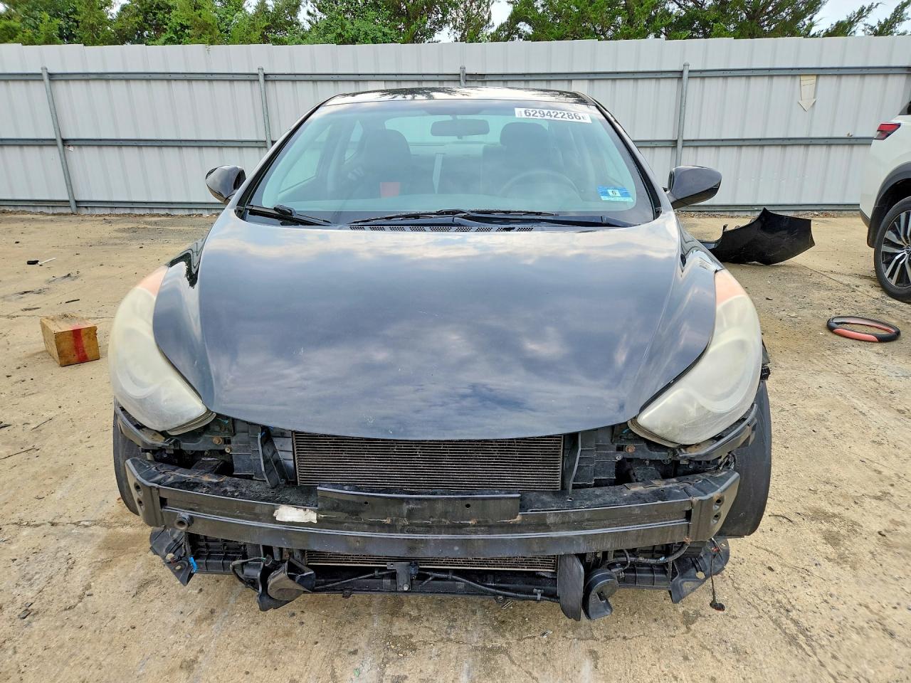 2013 Hyundai Elantra Gls Black vin: 5NPDH4AE0DH301999