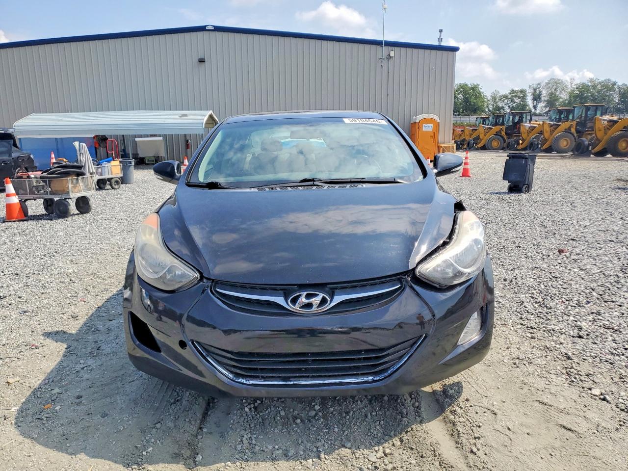 2013 Hyundai Elantra Gls Black vin: 5NPDH4AE0DH309472