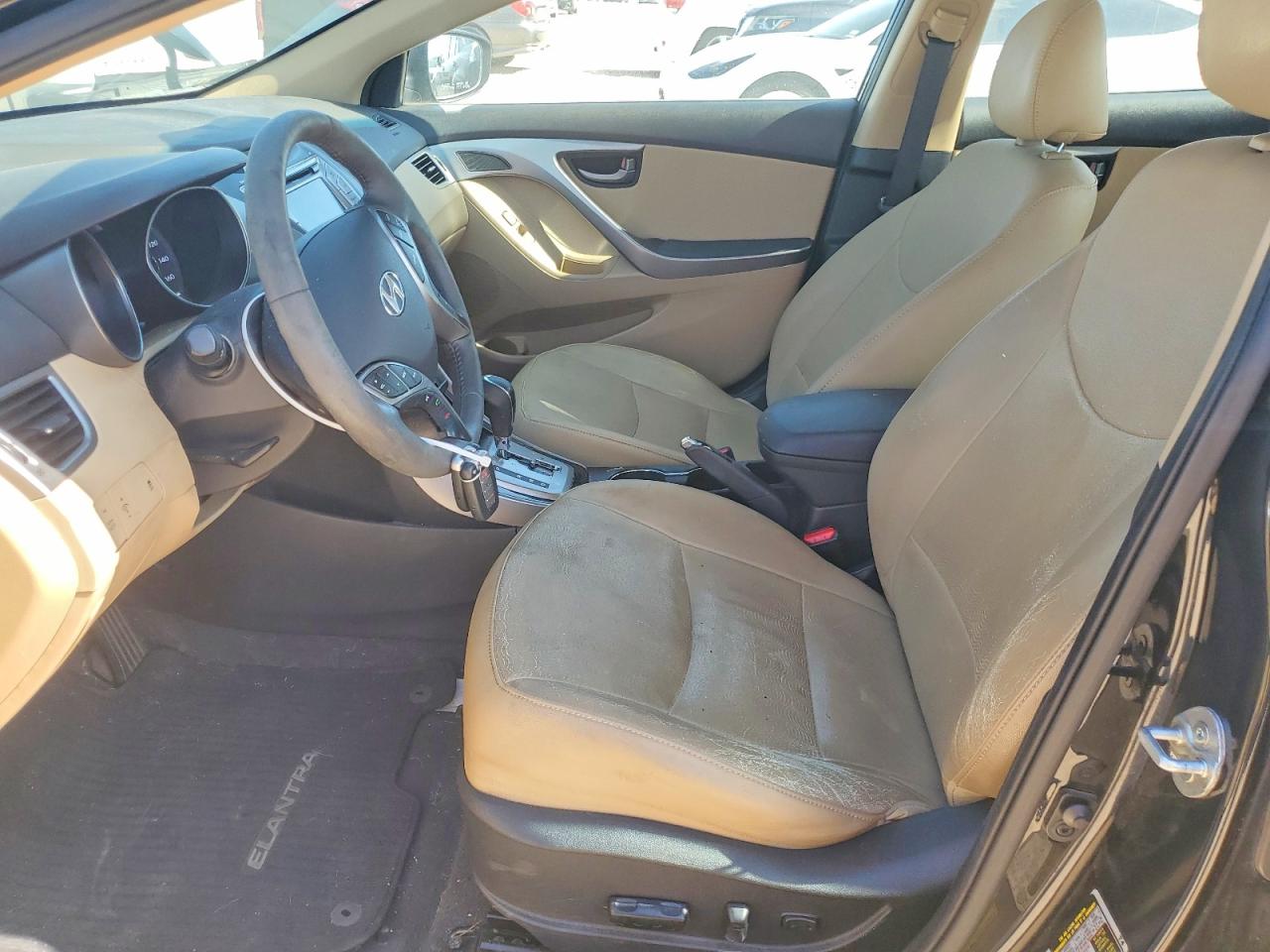 2013 Hyundai Elantra Limited Black vin: 5NPDH4AE0DH311531
