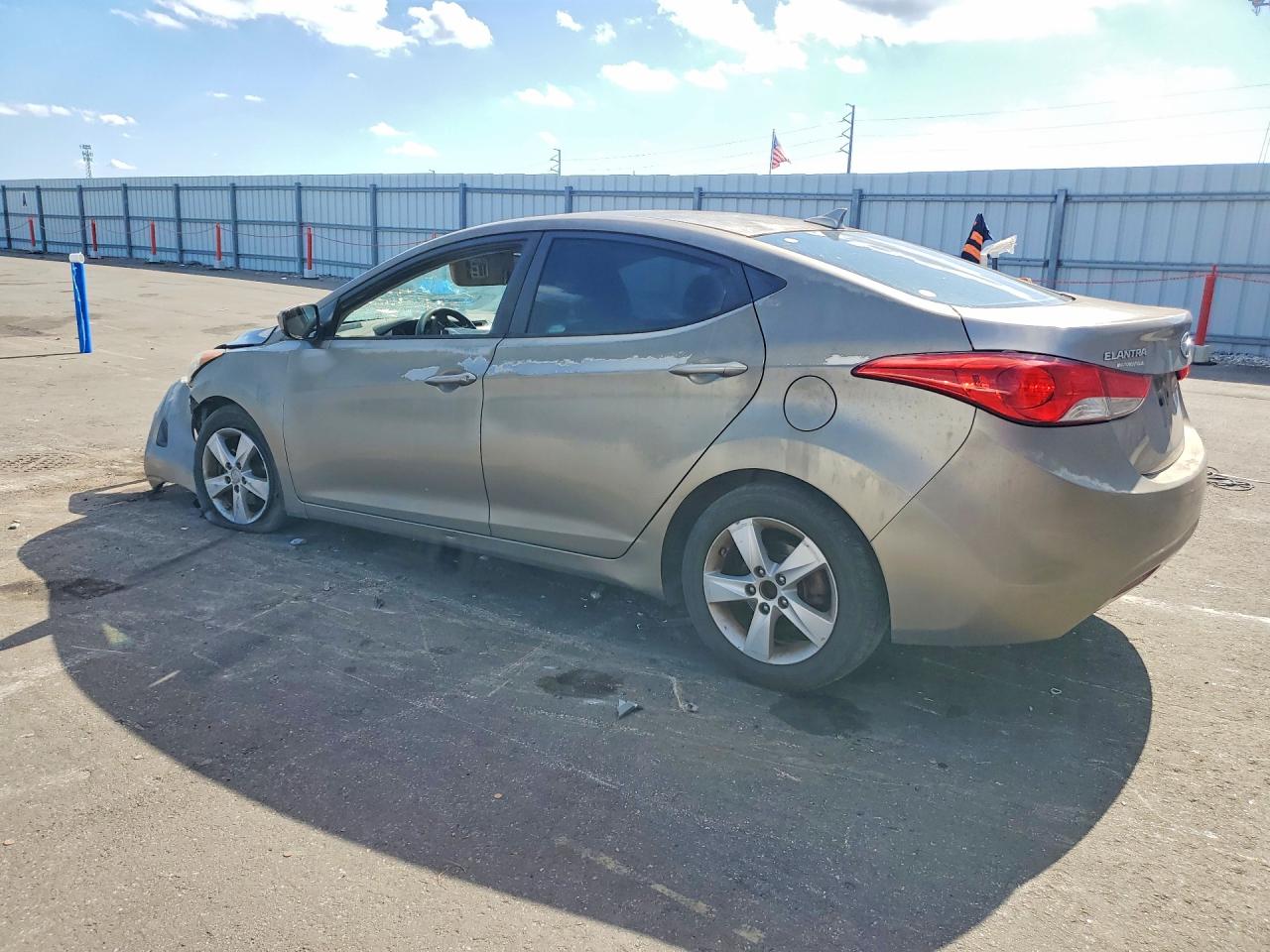 2013 Hyundai Elantra Gls Brown vin: 5NPDH4AE0DH316941