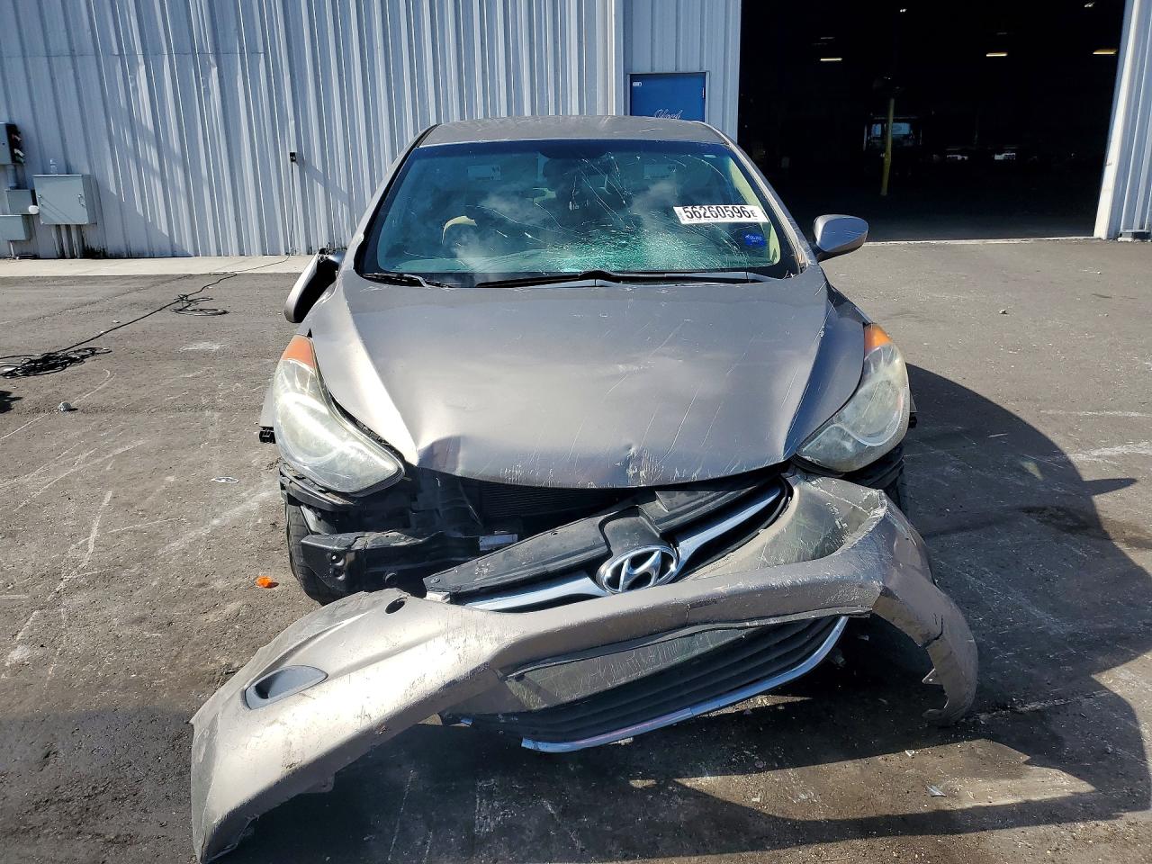 2013 Hyundai Elantra Gls Brown vin: 5NPDH4AE0DH316941