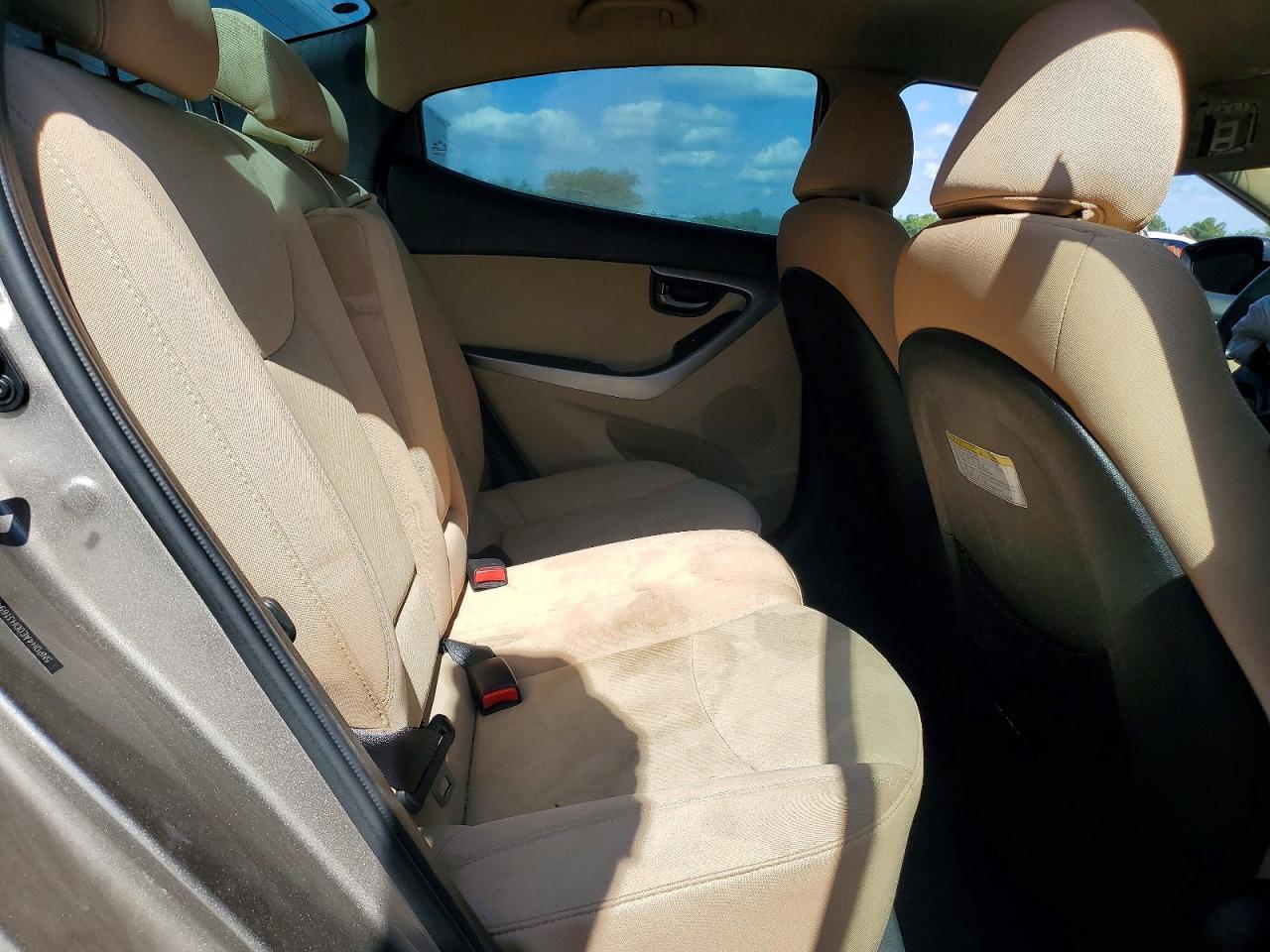 2013 Hyundai Elantra Gls Brown vin: 5NPDH4AE0DH316941