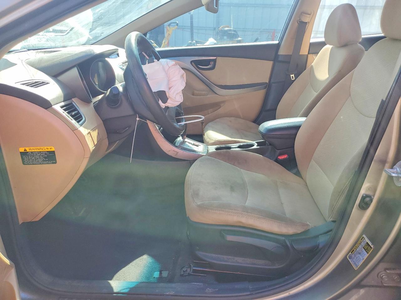 2013 Hyundai Elantra Gls Brown vin: 5NPDH4AE0DH316941