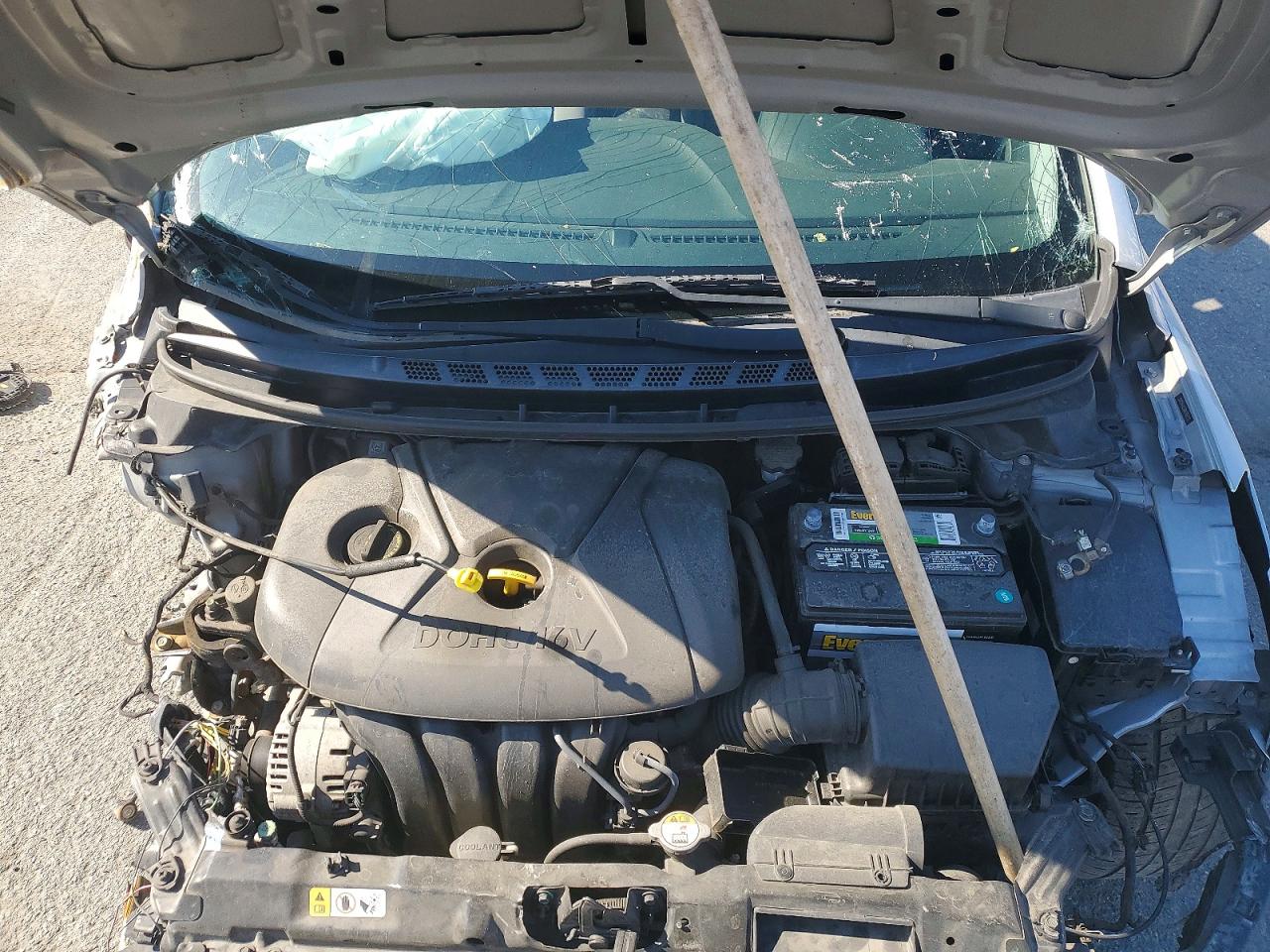 2013 Hyundai Elantra Gls Серебряный vin: 5NPDH4AE0DH318723