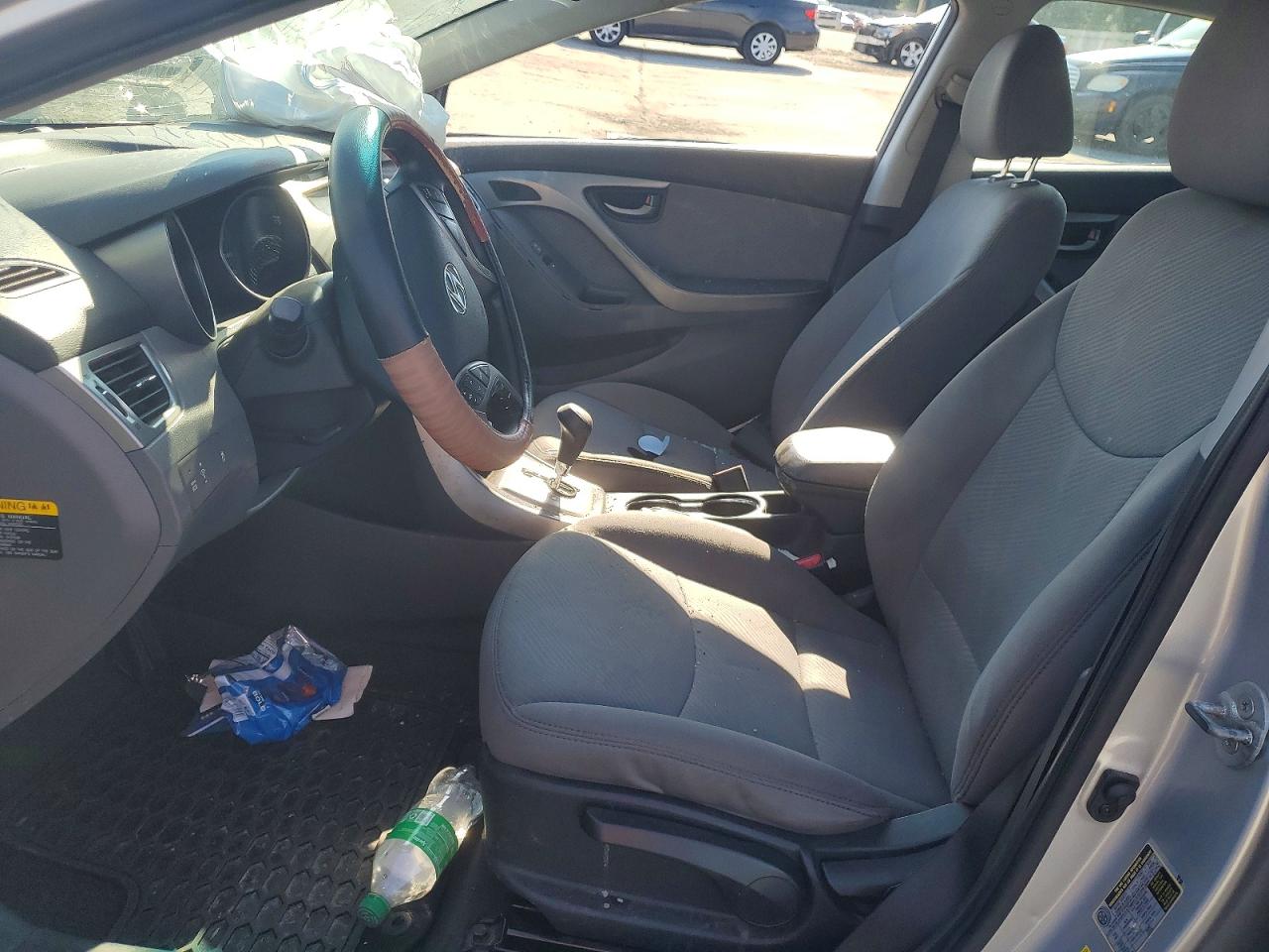 2013 Hyundai Elantra Gls Серебряный vin: 5NPDH4AE0DH318723