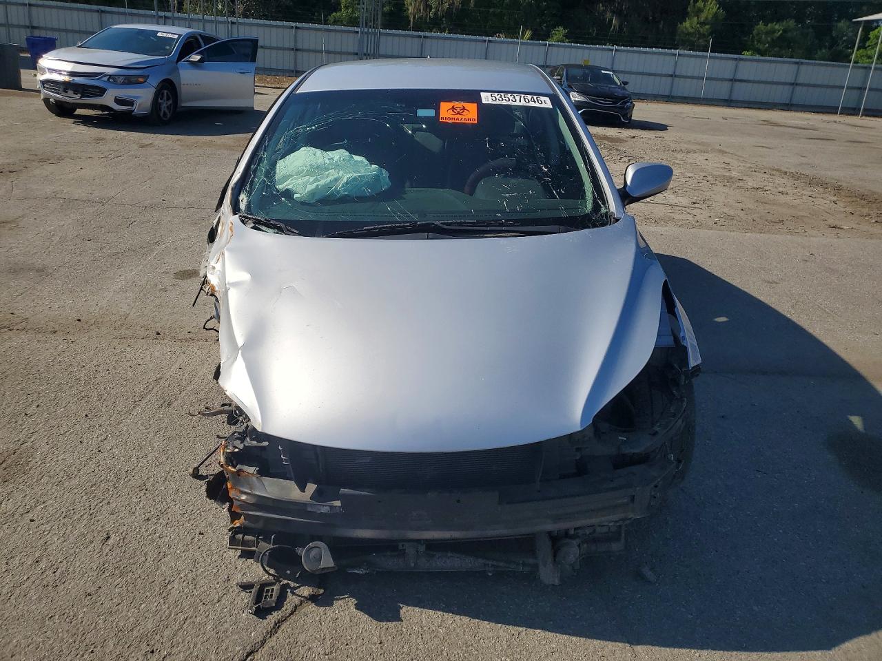 2013 Hyundai Elantra Gls Серебряный vin: 5NPDH4AE0DH318723