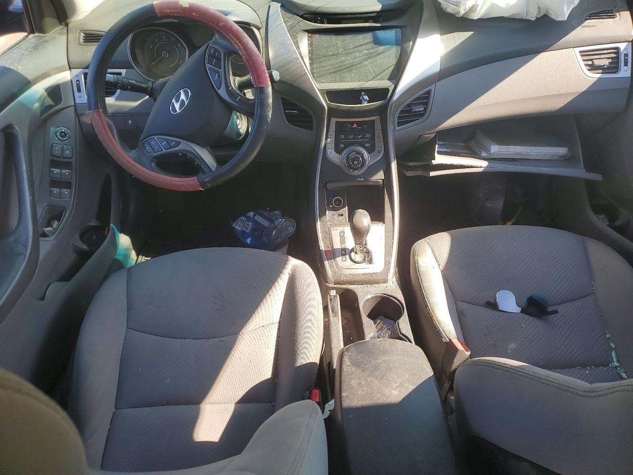 2013 Hyundai Elantra Gls Серебряный vin: 5NPDH4AE0DH318723