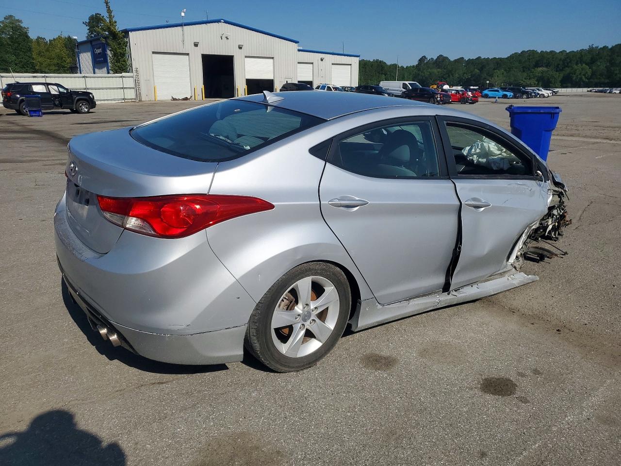 2013 Hyundai Elantra Gls Серебряный vin: 5NPDH4AE0DH318723