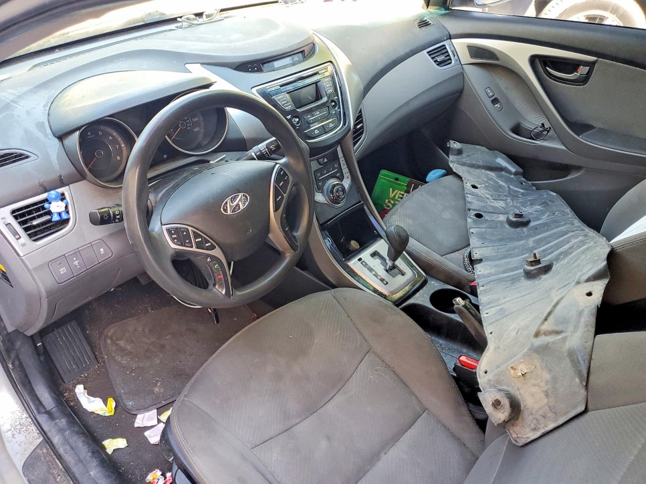 2013 Hyundai Elantra Gls Silver vin: 5NPDH4AE0DH319516