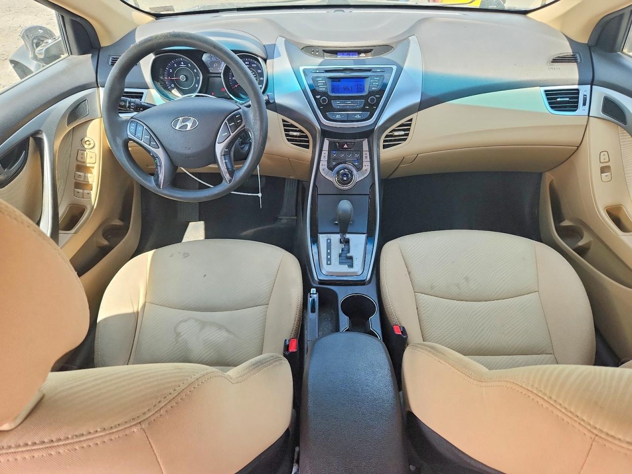 2013 Hyundai Elantra Gls Black vin: 5NPDH4AE0DH321105