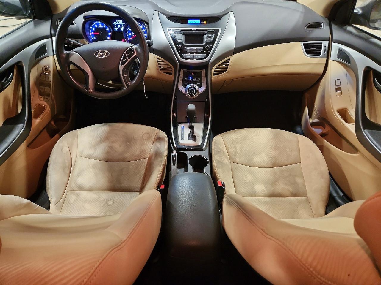 2013 Hyundai Elantra Gls Коричневый vin: 5NPDH4AE0DH323078