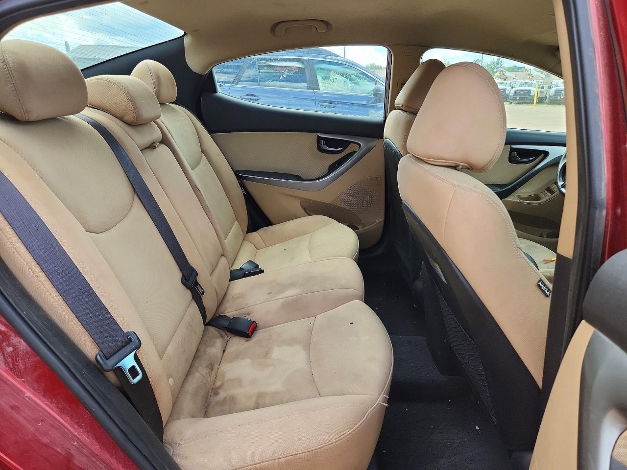 2013 Hyundai Elantra Gls Красный vin: 5NPDH4AE0DH325199