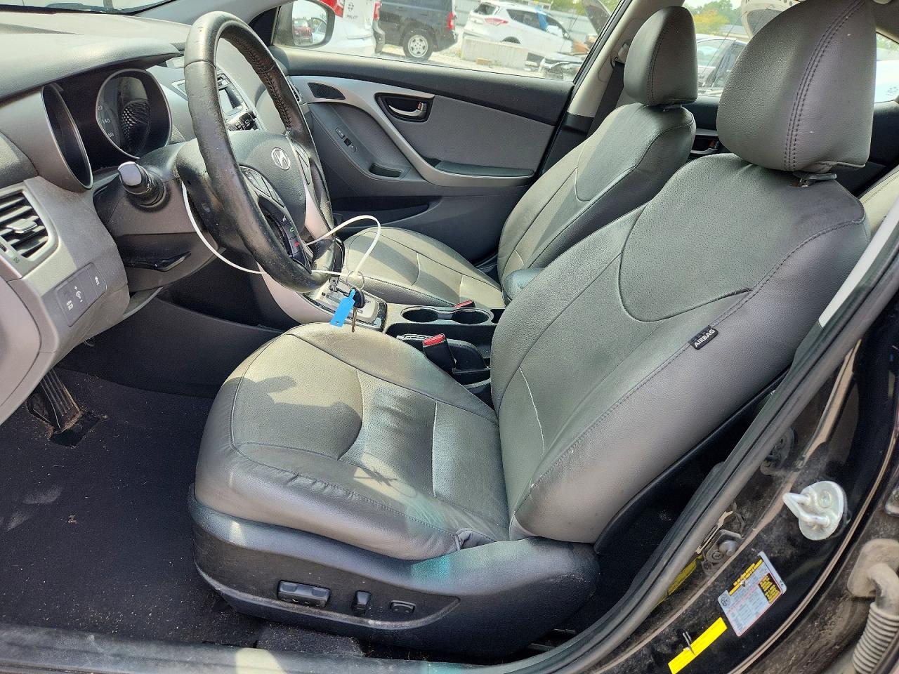 2013 Hyundai Elantra Limited Black vin: 5NPDH4AE0DH327700