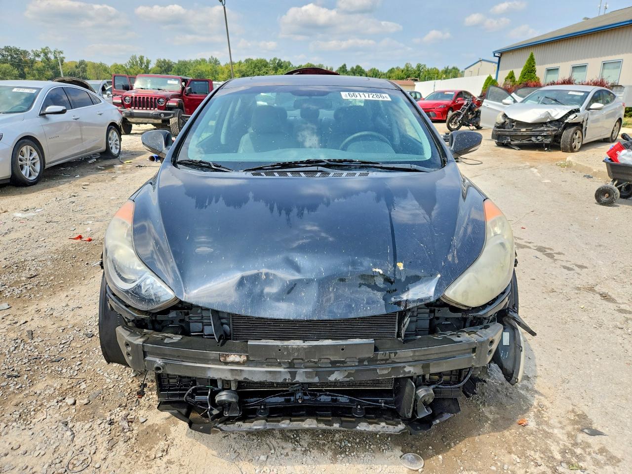 2013 Hyundai Elantra Limited Black vin: 5NPDH4AE0DH327700