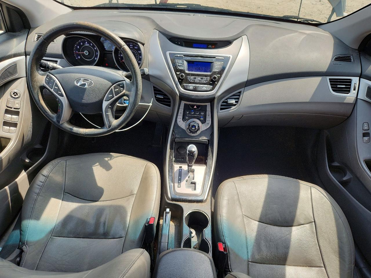 2013 Hyundai Elantra Limited Black vin: 5NPDH4AE0DH327700