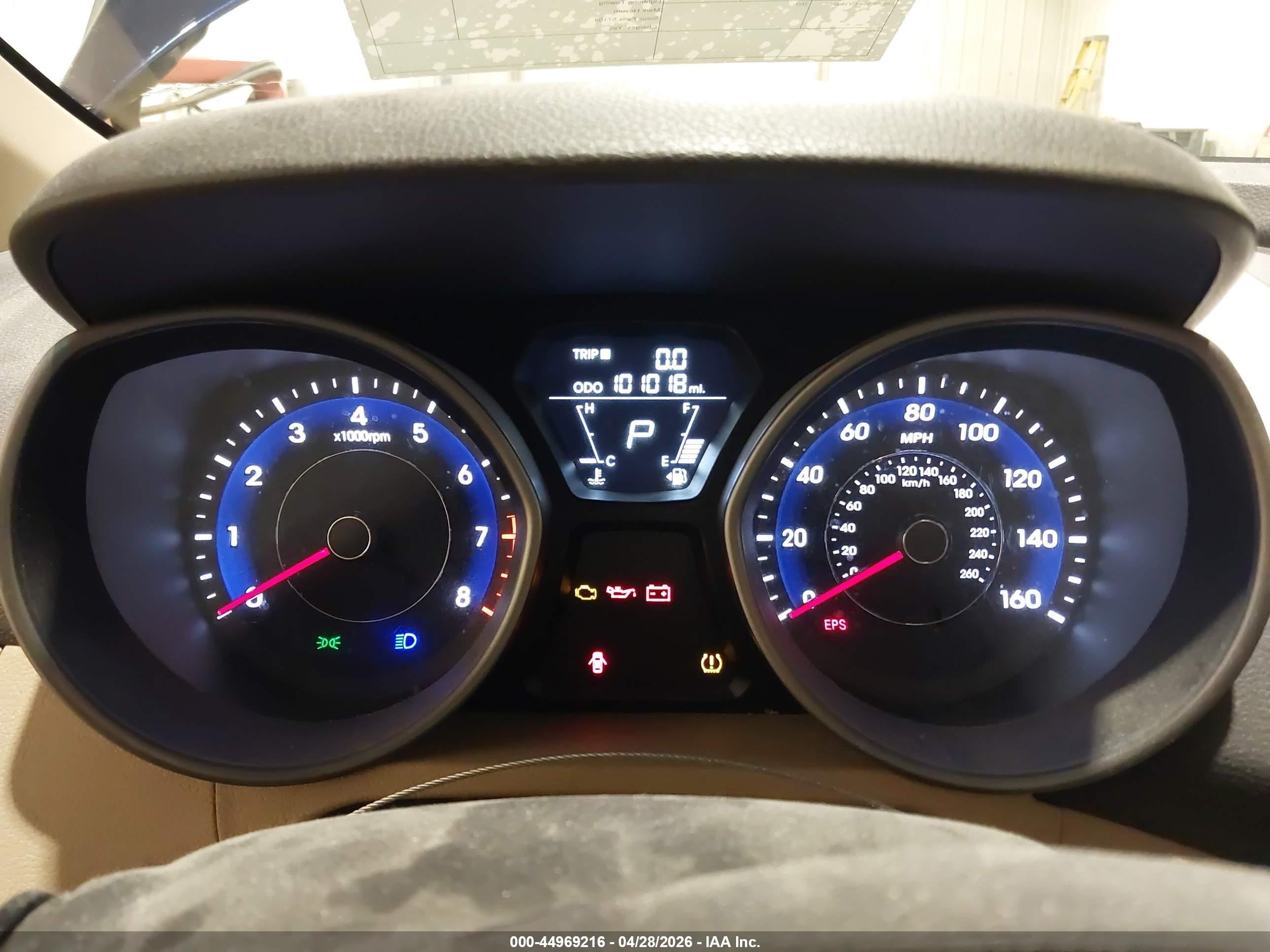 2013 Hyundai Elantra Gls Blue vin: 5NPDH4AE0DH329088