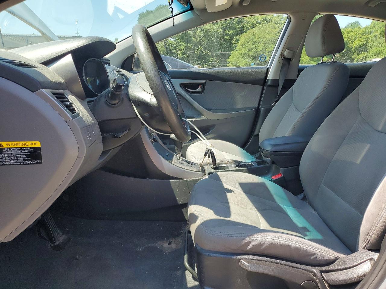 2013 Hyundai Elantra Gls Silver vin: 5NPDH4AE0DH338101