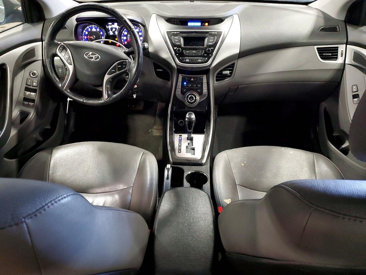 2013 Hyundai Elantra Limited Gray vin: 5NPDH4AE0DH357716