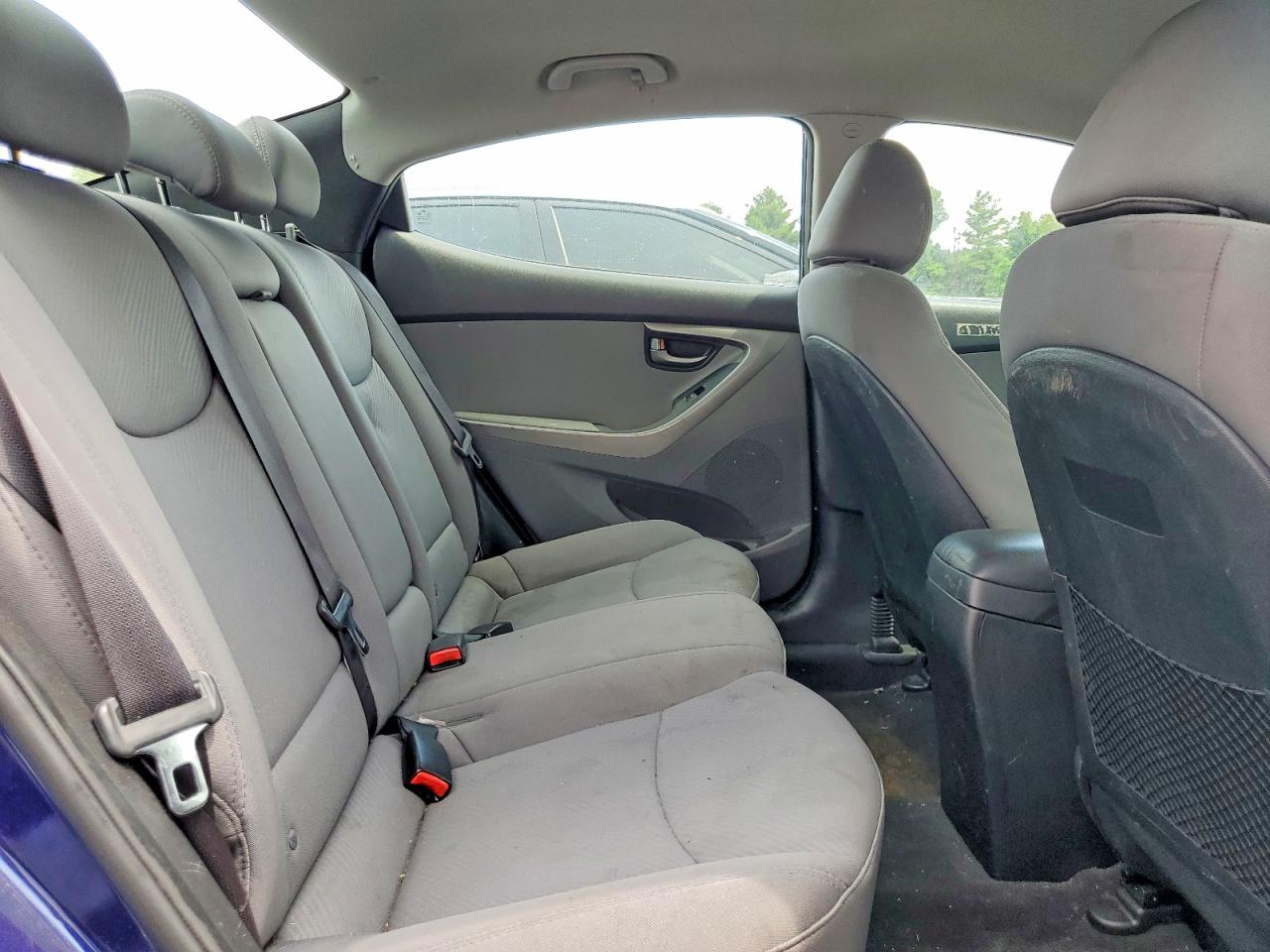 2013 Hyundai Elantra Gls Blue vin: 5NPDH4AE0DH375097