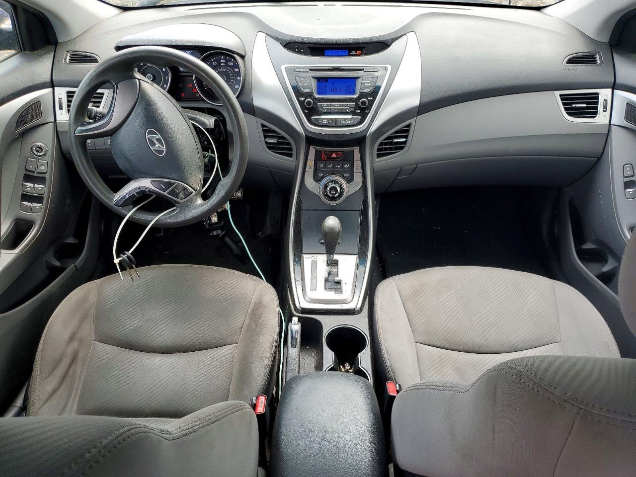 2013 Hyundai Elantra Gls Blue vin: 5NPDH4AE0DH375097