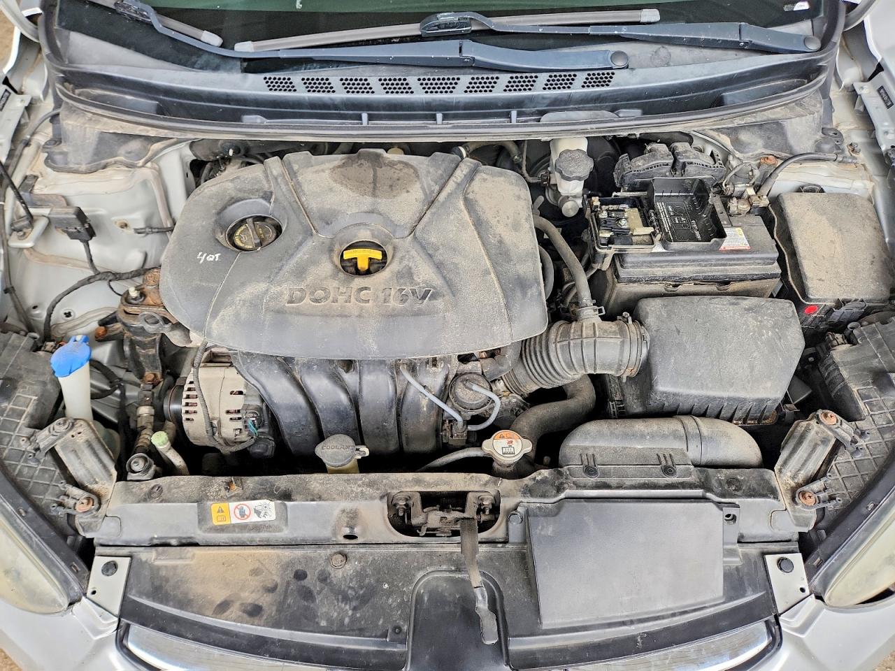 2013 Hyundai Elantra Gls Серебряный vin: 5NPDH4AE0DH377206