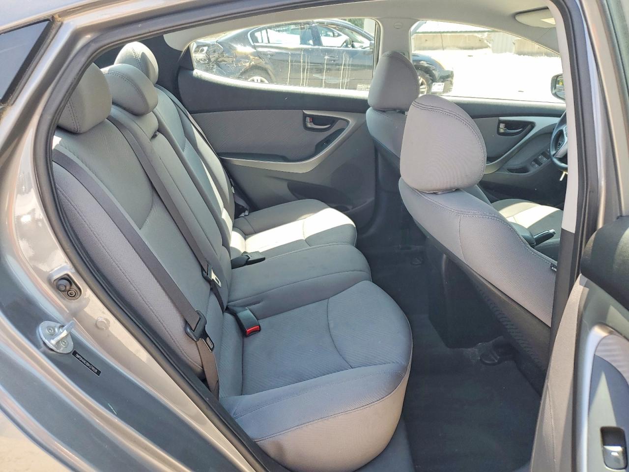 2013 Hyundai Elantra Gls Gray vin: 5NPDH4AE0DH379926