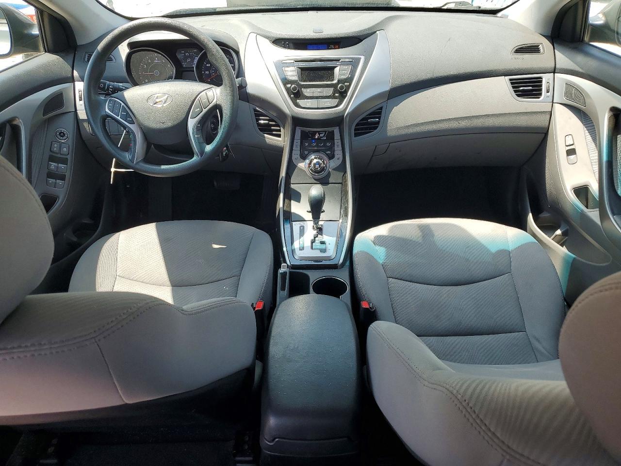 2013 Hyundai Elantra Gls Gray vin: 5NPDH4AE0DH379926