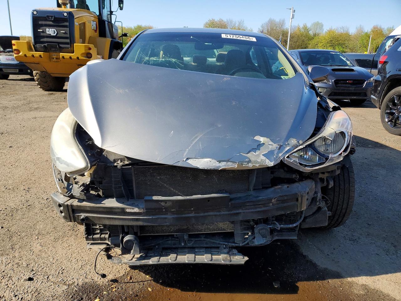 2013 Hyundai Elantra Gls Gray vin: 5NPDH4AE0DH380820