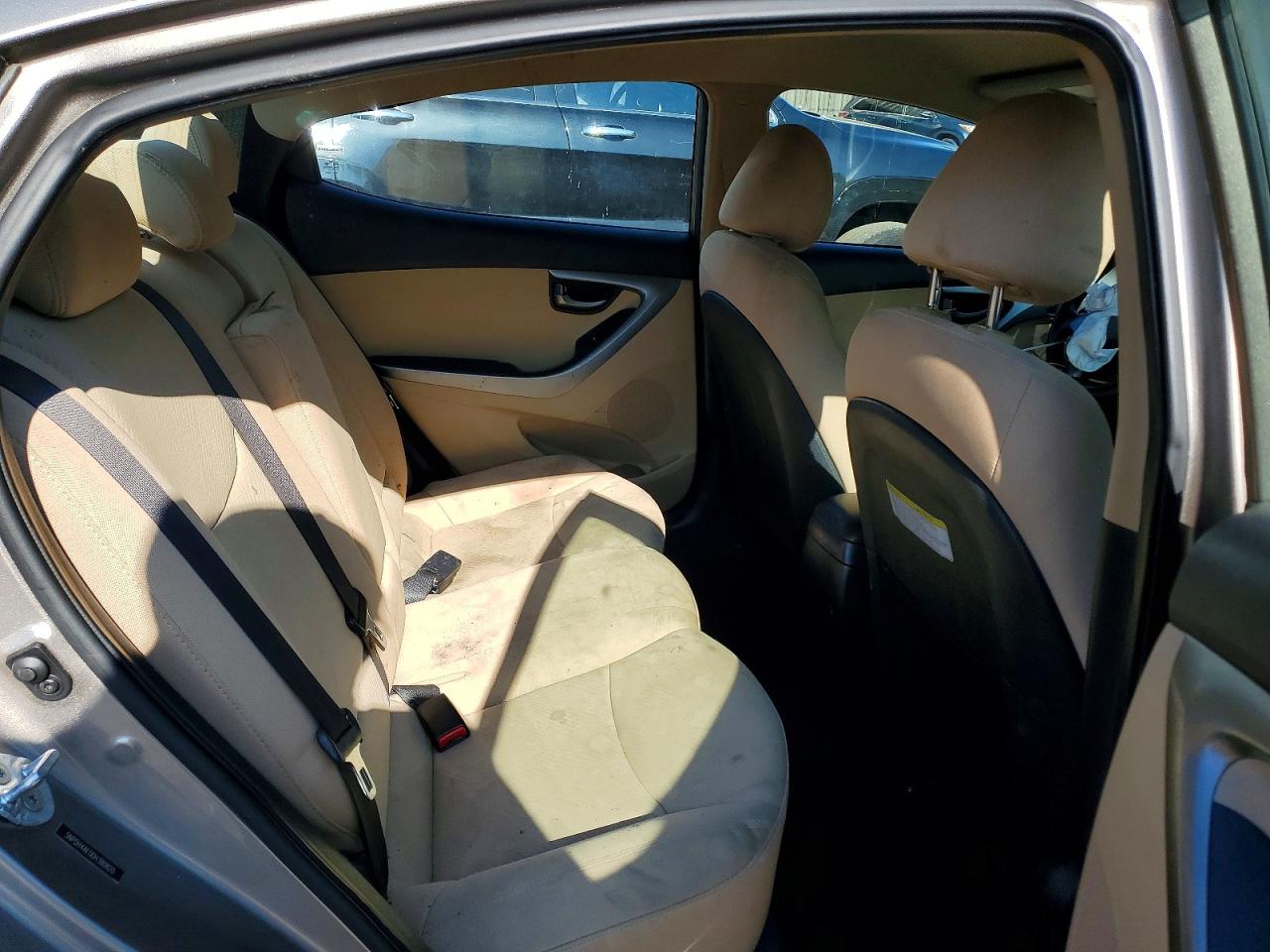 2013 Hyundai Elantra Gls Gray vin: 5NPDH4AE0DH380820