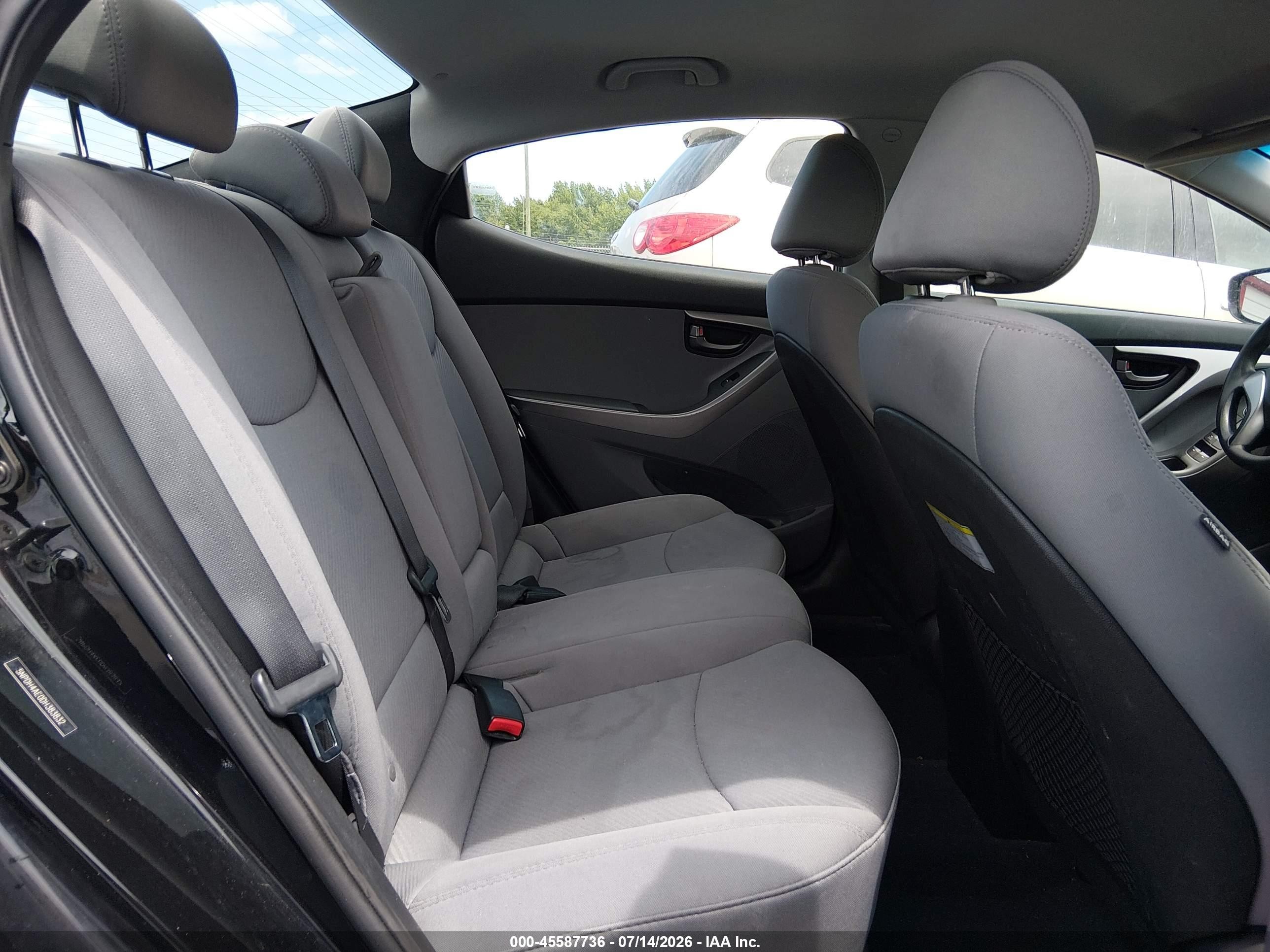 2013 Hyundai Elantra Gls Черный vin: 5NPDH4AE0DH383832