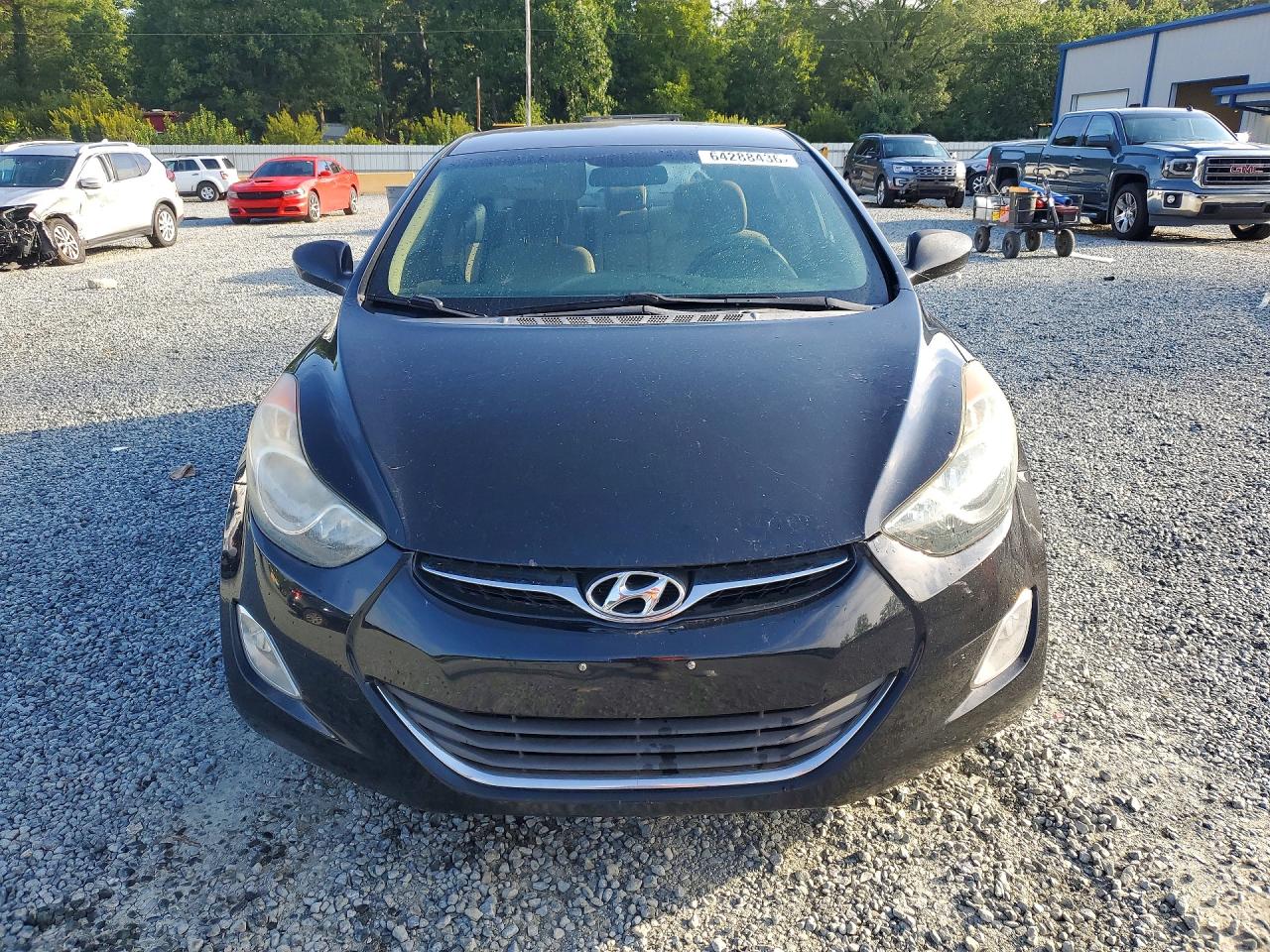 2013 Hyundai Elantra Gls Черный vin: 5NPDH4AE0DH395074