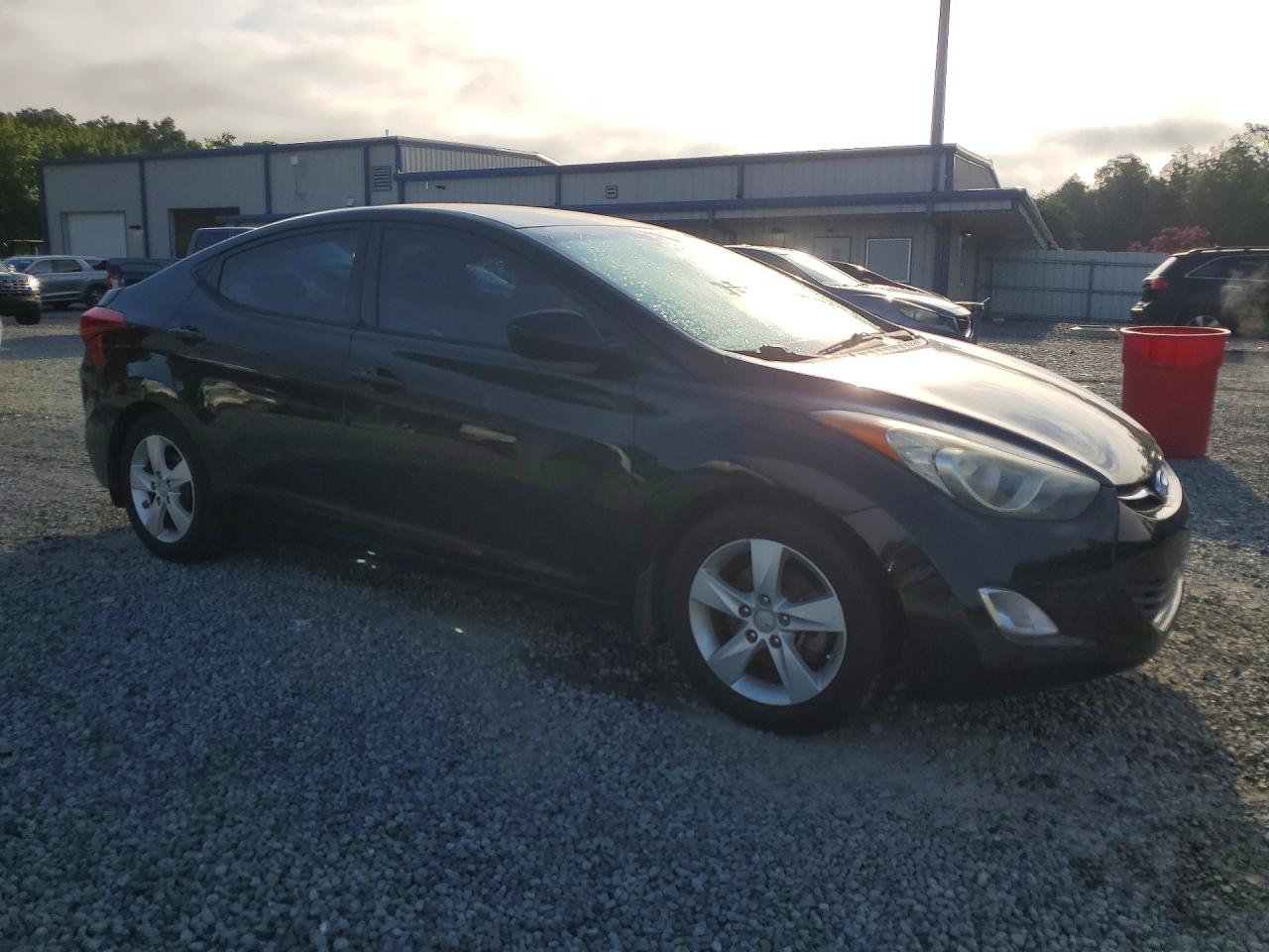 2013 Hyundai Elantra Gls Черный vin: 5NPDH4AE0DH395074