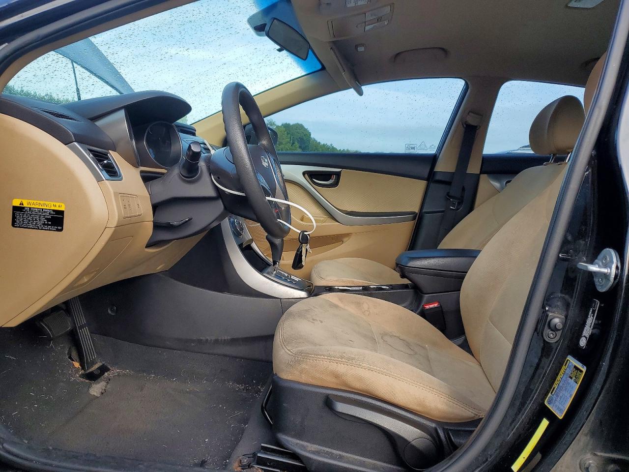 2013 Hyundai Elantra Gls Черный vin: 5NPDH4AE0DH395074