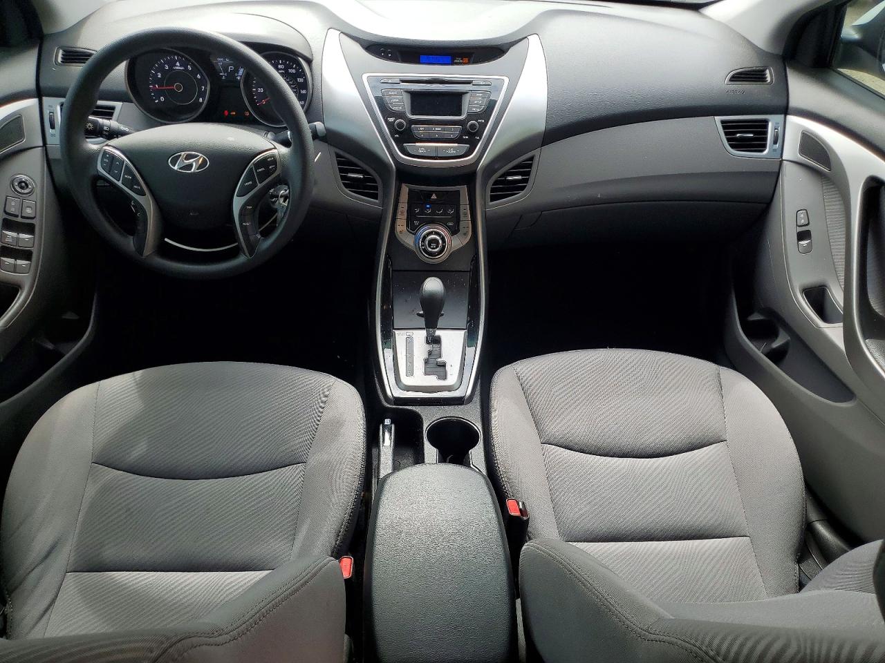 2013 Hyundai Elantra Gls White vin: 5NPDH4AE0DH404078
